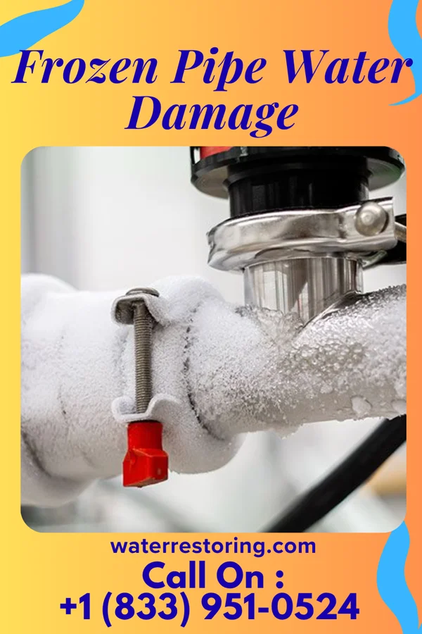 Frozen Pipe Water Damage in Seward, PA